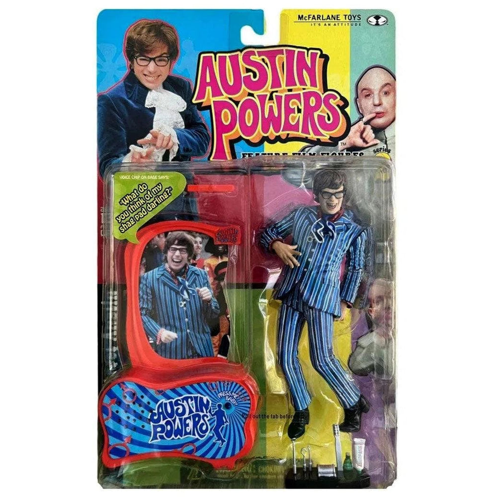 Austin Powers - Carnaby Street Austin Action Figure - McFarlane Toys - Series 2 (2000)