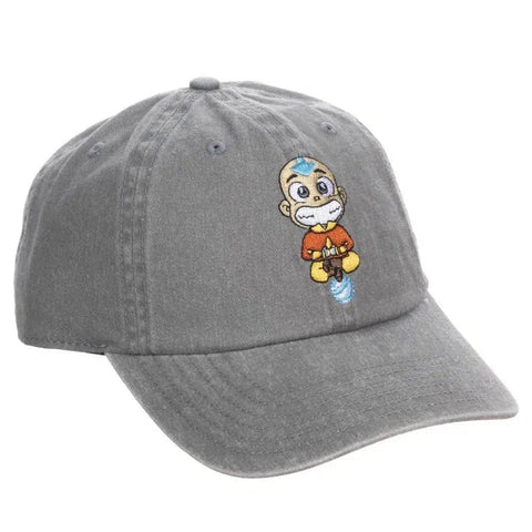 Avatar: The Last Airbender - Aang Air Scooter Hat (Gray, Embroidered) - Bioworld