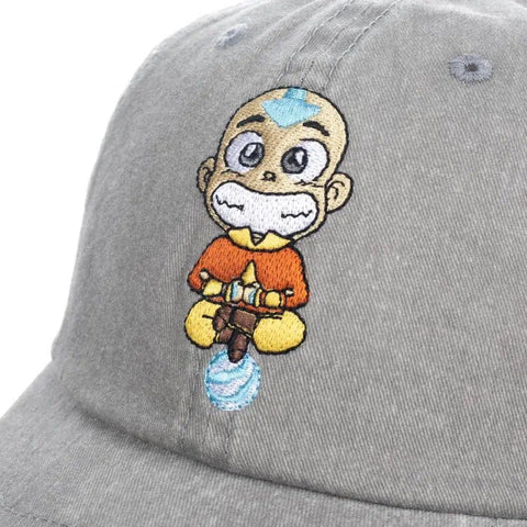 Avatar: The Last Airbender - Aang Air Scooter Hat (Gray, Embroidered) - Bioworld