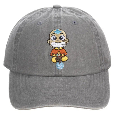 Avatar: The Last Airbender - Aang Air Scooter Hat (Gray, Embroidered) - Bioworld
