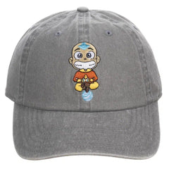 Avatar: The Last Airbender - Aang Air Scooter Hat (Gray, Embroidered) - Bioworld