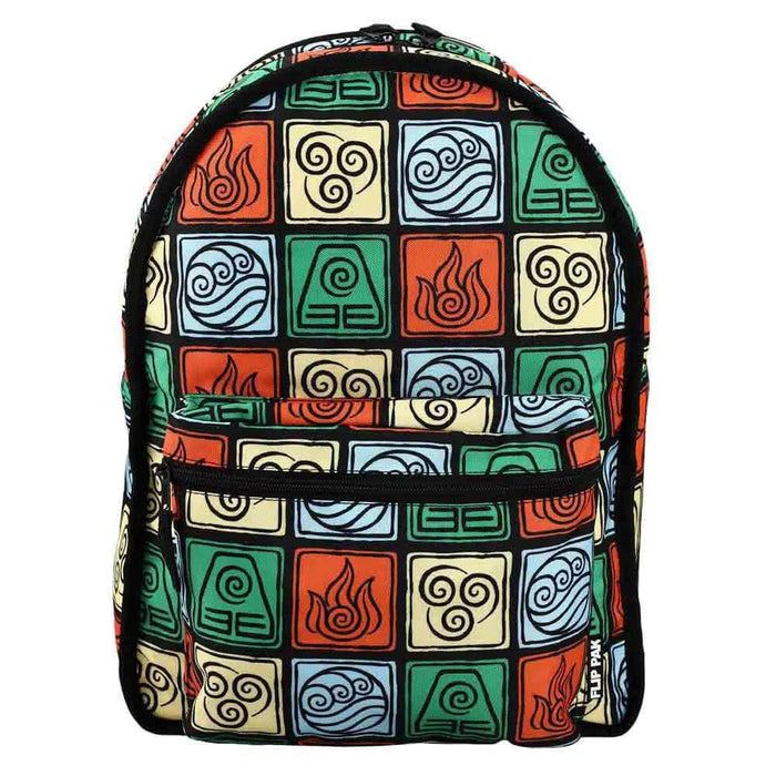 Avatar: The Last Airbender - Appa & Momo Reversible 3D Backpack - Bioworld
