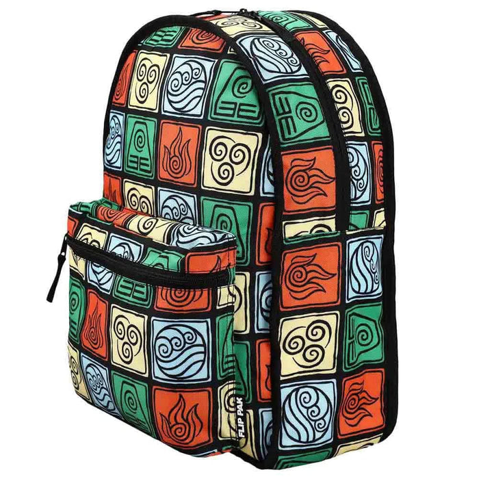 Avatar: The Last Airbender - Appa & Momo Reversible 3D Backpack - Bioworld