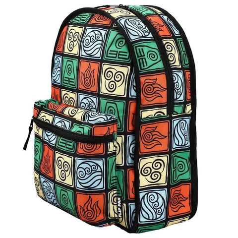 Avatar: The Last Airbender - Appa & Momo Reversible 3D Backpack - Bioworld