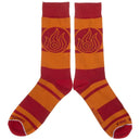 Avatar: The Last Airbender - Four Nations Crew Socks (4 Pairs) - Bioworld - Water Tribe, Earth Kingdom, Fire Nation, Air Nomads