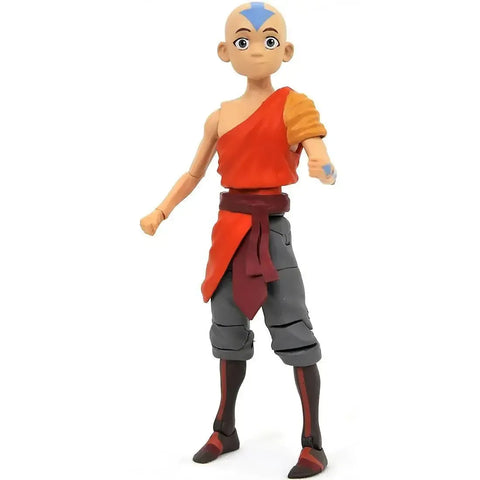 Avatar The Last Airbender [Season 3] - Aang & Momo Action Figure (7) - Diamond Select Toys - Series 1