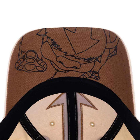Avatar: The Last Airbender - Appa Cosplay Snapback Hat (Pre-Curved Bill) - Bioworld