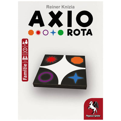 Axio Rota - Tile Placement Abstract Board Game for Family, Adults, and Children (1-4 Players, Ages 8+) - Pegasus Spiele