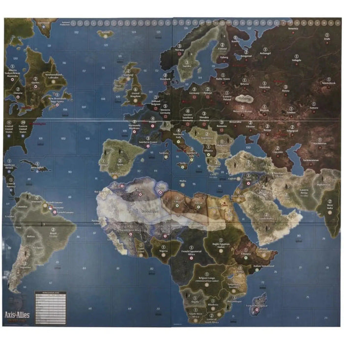 Axis & Allies: Europe 1940 (Second Edition) - Strategy World War II Board Game for Adults (2-5 Players, Ages 12+) - Avalon Hill