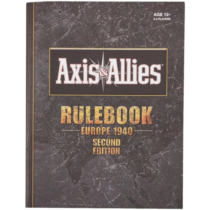 Axis & Allies: Europe 1940 (Second Edition) - Strategy World War II Board Game for Adults (2-5 Players, Ages 12+) - Avalon Hill