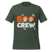 BOO CREW T-Shirt - Cute Halloween Ghosts and Spiders Graphic Tee