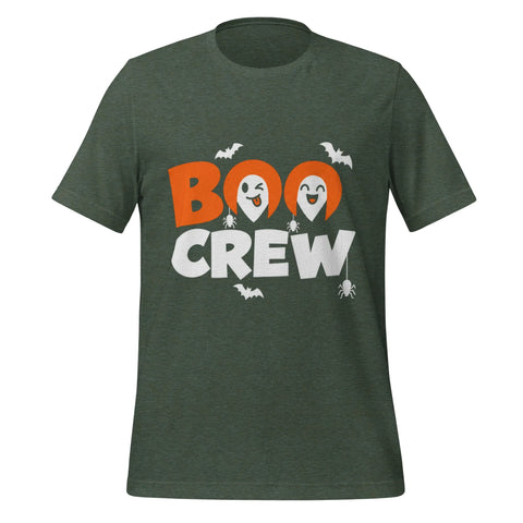 BOO CREW T-Shirt - Cute Halloween Ghosts and Spiders Graphic Tee - Image 13