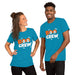 BOO CREW T-Shirt - Cute Halloween Ghosts and Spiders Graphic Tee