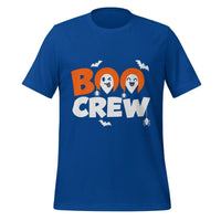 BOO CREW T-Shirt - Cute Halloween Ghosts and Spiders Graphic Tee- Image 5