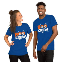 BOO CREW T-Shirt - Cute Halloween Ghosts and Spiders Graphic Tee- Image 8