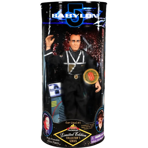Babylon 5 - Garibaldi Poseable Action Figure (9") - Exclusive Toy Products - Exclusive Premiere Limited Edition Collector's Series - (1997)