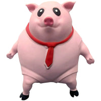 Piper the Pig - Pink Squishy Stretchy Pig Stress Toy | Cute Pig Squeeze Fidge...- Image 2
