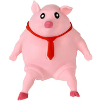 Piper the Pig - Pink Squishy Stretchy Pig Stress Toy | Cute Pig Squeeze Fidge...- Image 6
