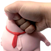 Piper the Pig - Pink Squishy Stretchy Pig Stress Toy | Cute Pig Squeeze Fidge...- Image 4