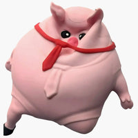 Piper the Pig - Pink Squishy Stretchy Pig Stress Toy | Cute Pig Squeeze Fidge...- Image 6