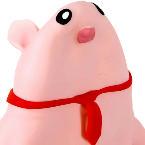 Piper the Pig - Pink Squishy Stretchy Pig Stress Toy | Cute Pig Squeeze Fidget Sensory Decompression & Anxiety Relief Toy for Kids & Adults - Image 10