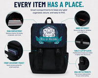 Bag of Holding Laptop Backpack for Tabletop Gamers - Adventurer's Forge- Image 3