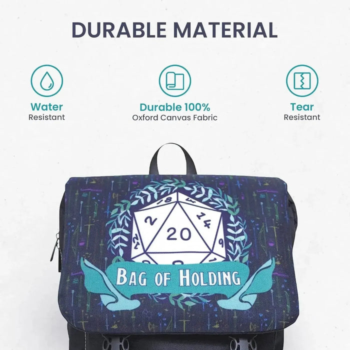 Bag of Holding Laptop Backpack for Tabletop Gamers - Adventurer's Forge