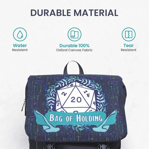 Bag of Holding Laptop Backpack for Tabletop Gamers - Adventurer's Forge