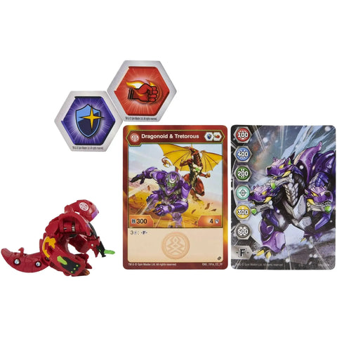 Bakugan: Armored Alliance - Dragonoid x Tretorous Bakugan Toy - Spin Master - Image 2