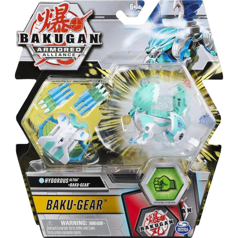 Bakugan: Armored Alliance - Hydorous Ultra Bakugan Toy with Baku-Gear - Spin Master - Baku-Gear Series - Image 1