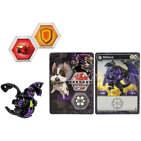 Bakugan: Armored Alliance - Nillious Bakugan Toy  - Spin Master - Gate-Trainer Series - Image 2