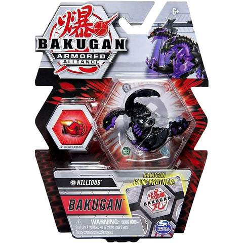 Bakugan: Armored Alliance - Nillious Bakugan Toy  - Spin Master - Gate-Trainer Series - Image 1