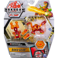 Bakugan: Armored Alliance - Ramparian Ultra Bakugan Toy with Baku-Gear - Spin Master - Baku-Gear Series