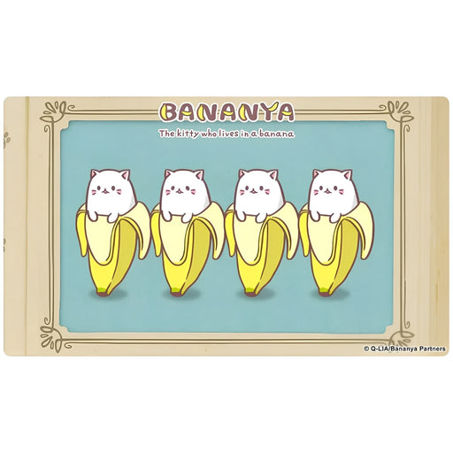 Bananya - Line of Four Bananya Card Game Standard Size Playmat - Japanime Games - Player's Choice Game Accessories Series