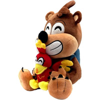 Banjo-Kazooie - Sitting Happy Banjo & Kazooie Plush (9") - Youtooz- Image 3