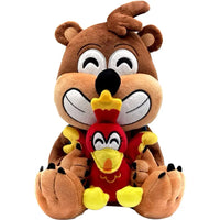 Banjo-Kazooie - Sitting Happy Banjo & Kazooie Plush (9") - Youtooz- Image 1