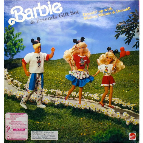 Barbie [Disney: Mickey Mouse & Friends] - Barbie & Friends Gift Doll Set - Mattel - Toys 