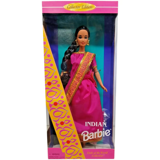 Barbie - Indian Barbie Doll (11", Collector's Edition) - Mattel - Dolls of the World Collection Series (1995)
