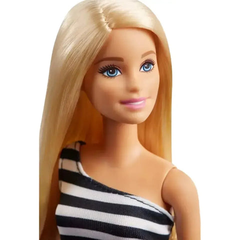 Barbie - Inspired by the Original 1959 Black & White Striped Dress Special Edition Doll - Mattel - Barbie 60th Anniversary Edition