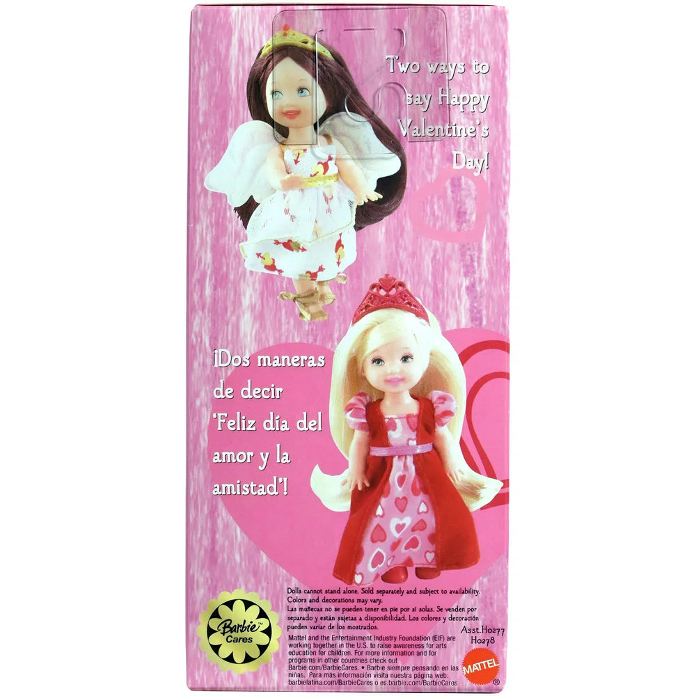Barbie Kelly Valentines Hearts Kisses Doll Blonde Mattel Poggers