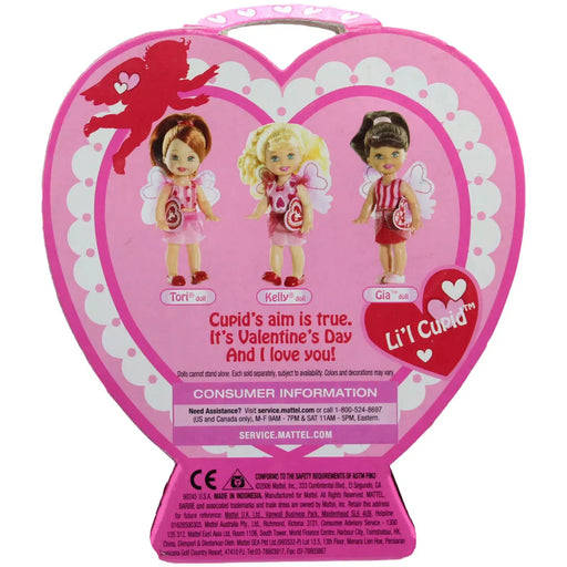 Barbie [Kelly: Little Sister of Barbie] - Vallentines Day Li'l Cupid Kelly Doll - Mattel