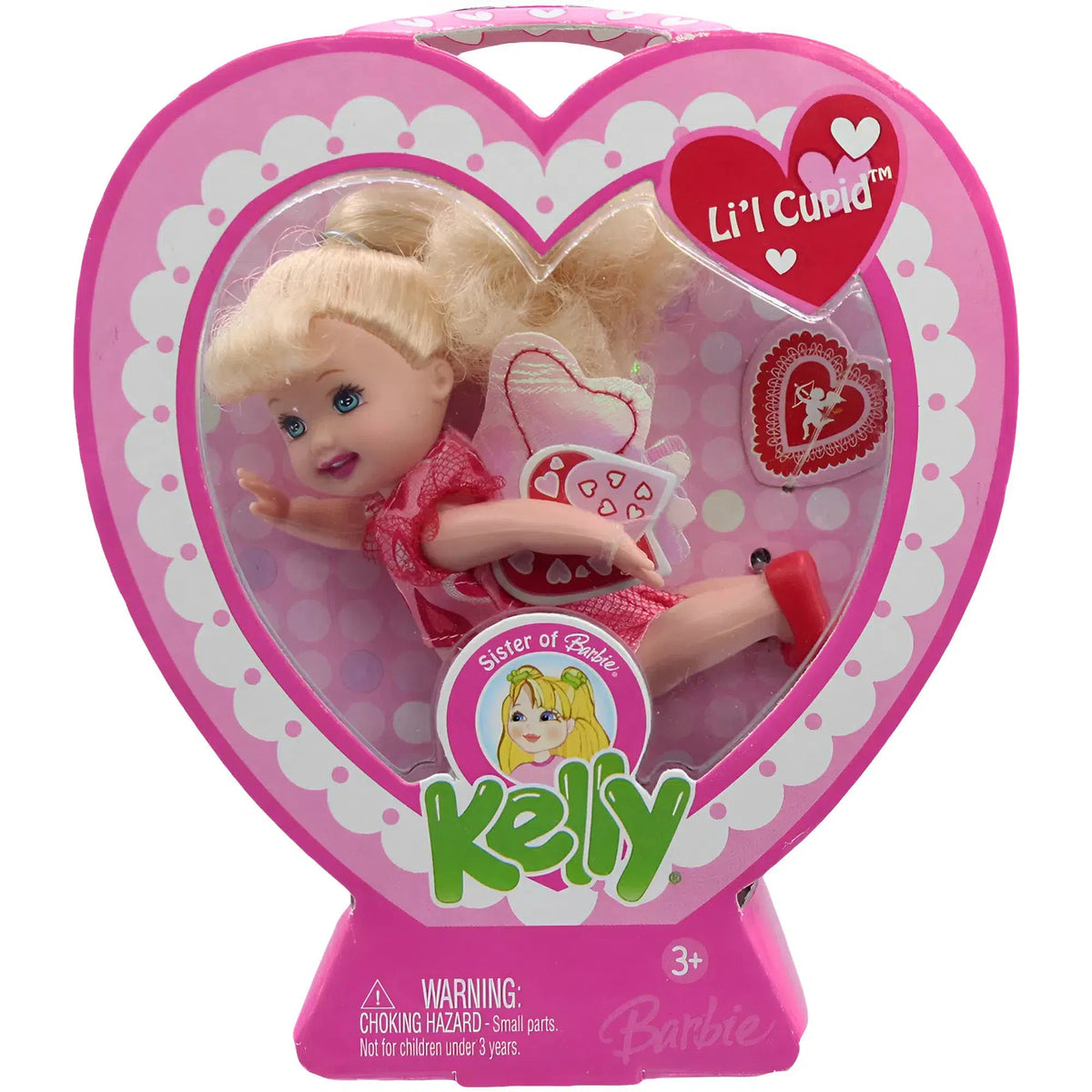Valentine Kelly Lil Heart Be Mine SPECIAL EDITION Doll ドール 人形 フィギュア Barbie [Kelly: Little Sister of Barbie] - Vallentines Day Li\u0027l Cupid Kelly  Doll - Mattel