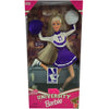 Barbie [NCAA] - Northwestern Wildcats Football Team Cheerleader Barbie Doll (11.5