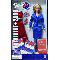 Barbie [The White House Project] - President 2000 Barbie Doll (11.5") - Mattel - Toys "R" Us Exclusive Edition (1999)