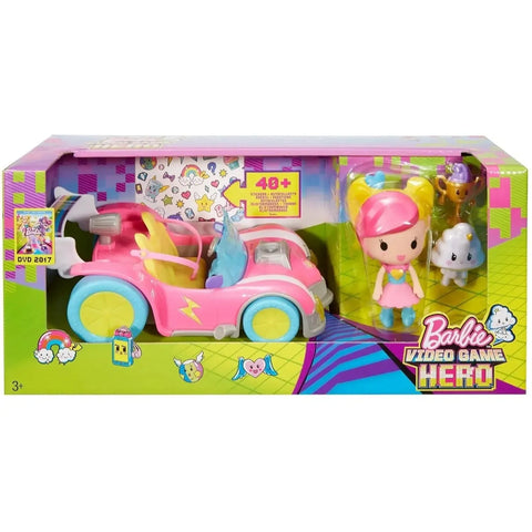 Barbie Video Game Hero - Barbie Dolls & Toy Car Gift Set - Mattel - Image 8