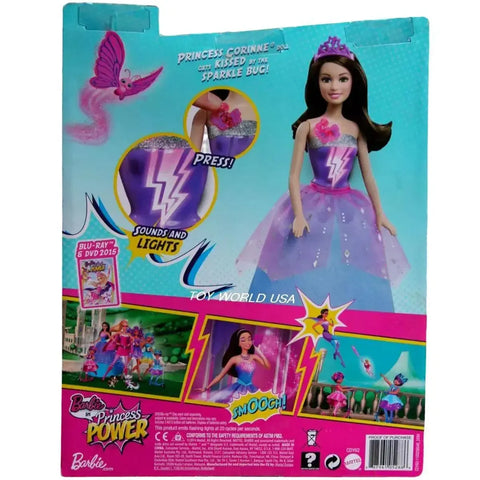 Barbie in Princess Power Princess Corinne and Sparkle Bug Doll (12