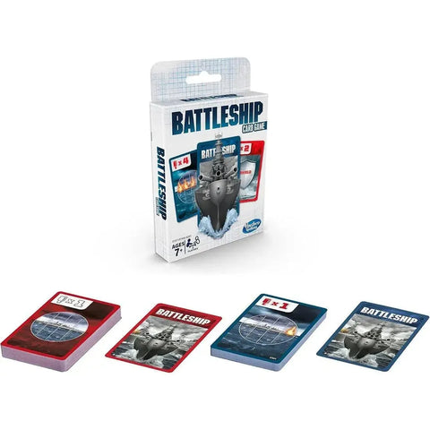 Battleship - Strategy War Card Game for Family, Adults, and Children (2 Players, Ages 7+) - Hasbro Gaming