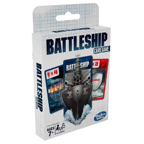 Battleship - Strategy War Card Game for Family, Adults, and Children (2 Players, Ages 7+) - Hasbro Gaming
