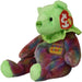 Beanie Babies - August the Birthday Bear Plush (8") - Ty - Birthday Beanies Collection - (2001)
