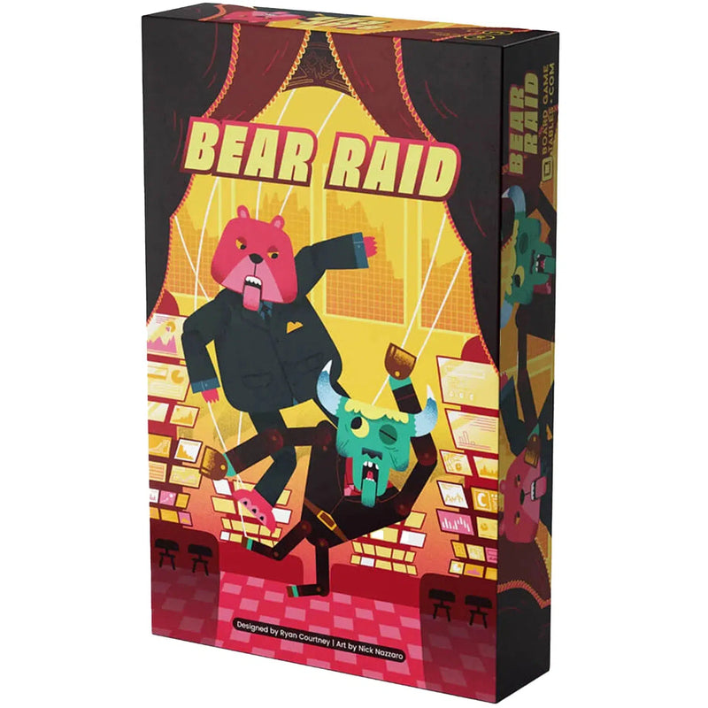 Bear Raid - Economic Stock Market Board Game for Family, Adults (3-6 Players, Ages 12+) - Allplay